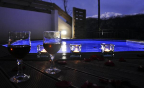 Villa Lakki Heated round pool Jacuzzi